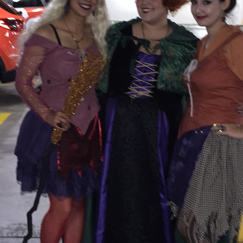 Long sleeve Halloween costume for hocus pocus